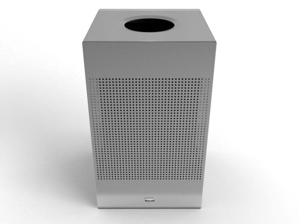 20 Gal Stardust Silver Metallic - Square Open Top