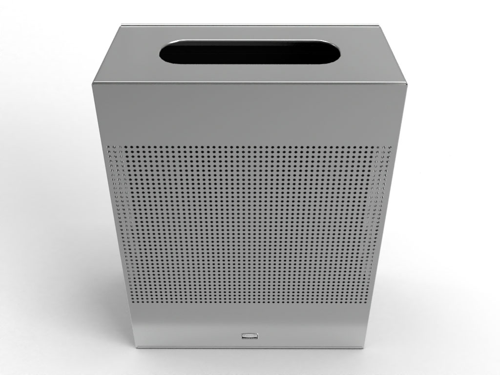 22.5 Gal Stardust Silver Metallic - Rectangle Open Top