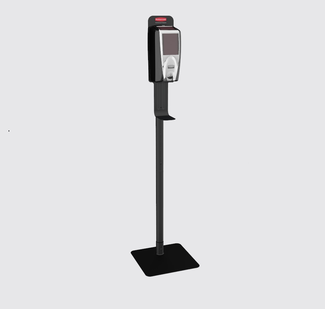 AutoFoam Standard Floor Stand with AutoFoam LumeCel™ Dispenser