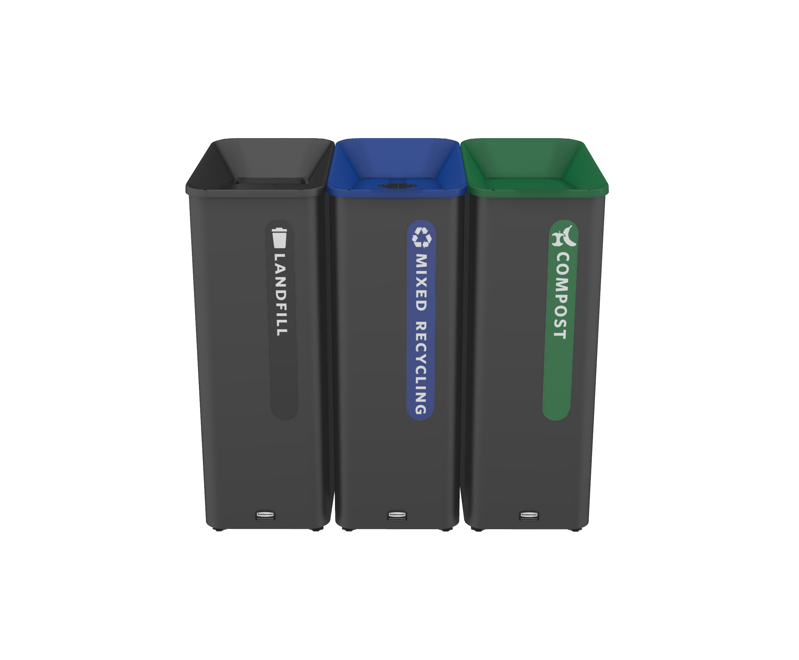 15갤런 3스트림 지속 가능 재활용 스테이션