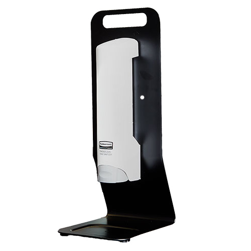 CrackleClean Large White Dispenser on Table Top Station